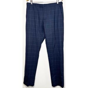 NWT Reiss Tremezzo Slim Fit Mixer Trouser Airforce Blue